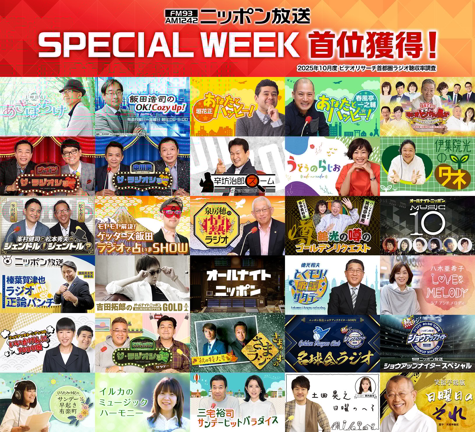 202510スペシャルウィーク御礼